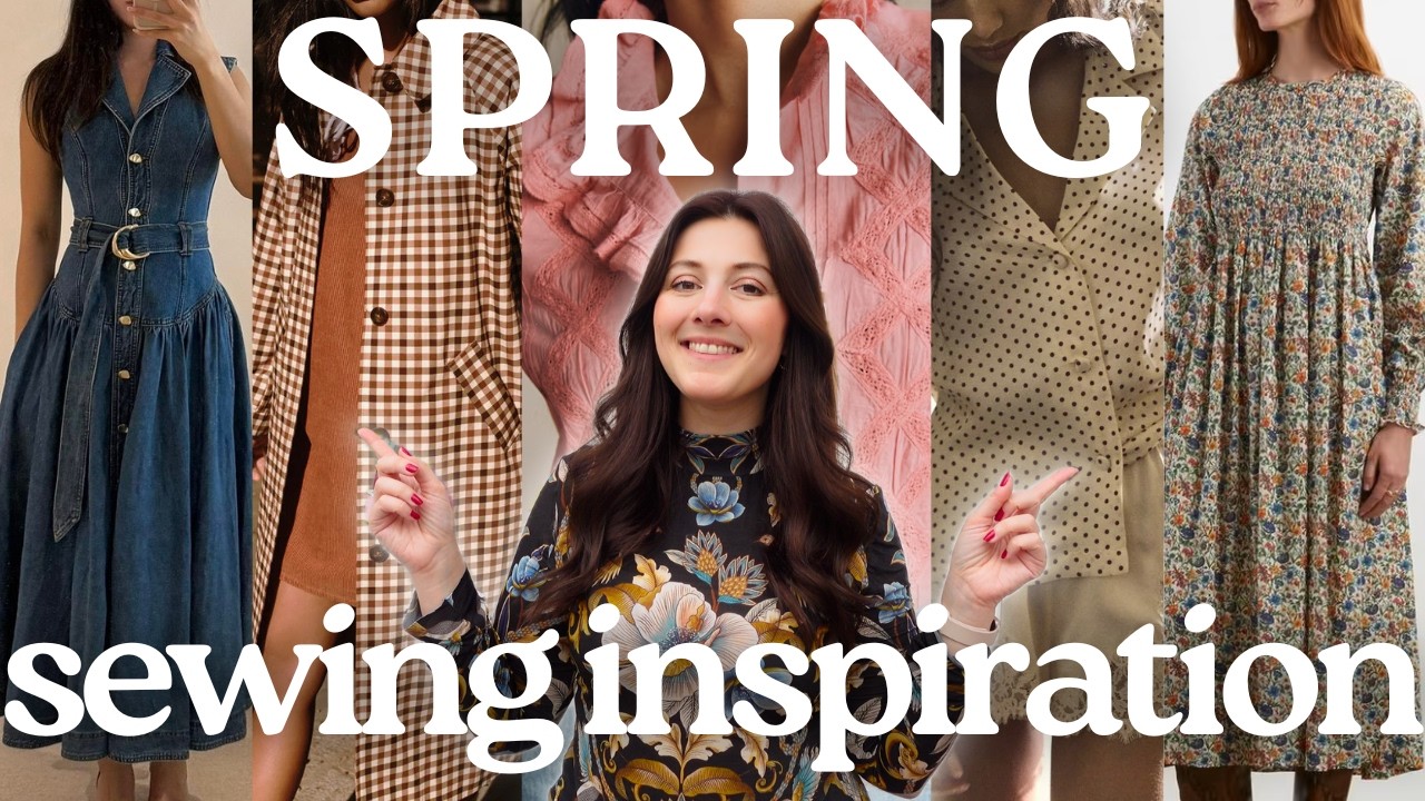 Sew a designer wardrobe for LESS! Spring sewing inspiration from Sezane & more ✨ plus FREE patterns!