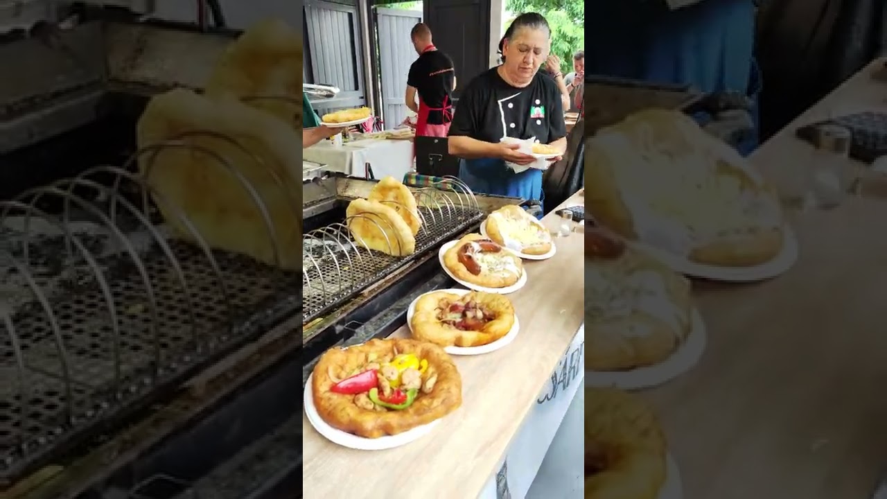 LANGOS - Hungarian popular Street Food🥘