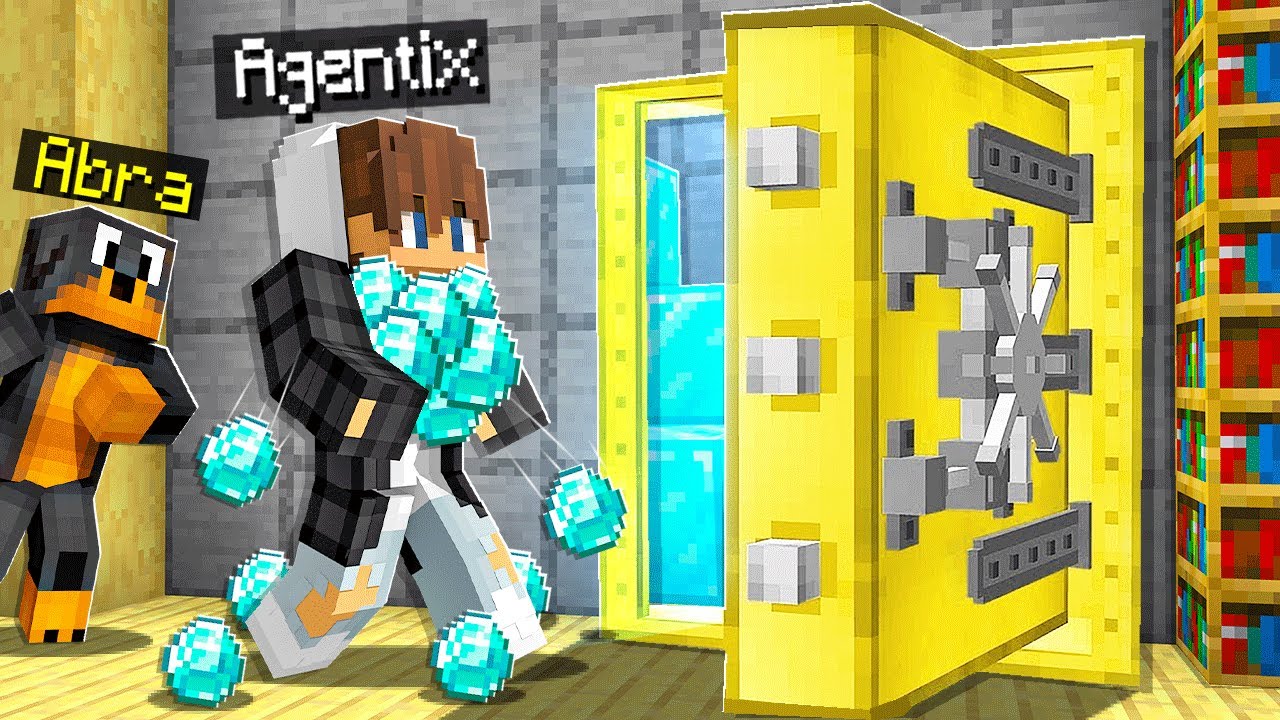 WCHODZĘ do BAZY GANGU BRACI i AGENTIX ZBUDOWAŁ TO… w Minecraft! (sekret)