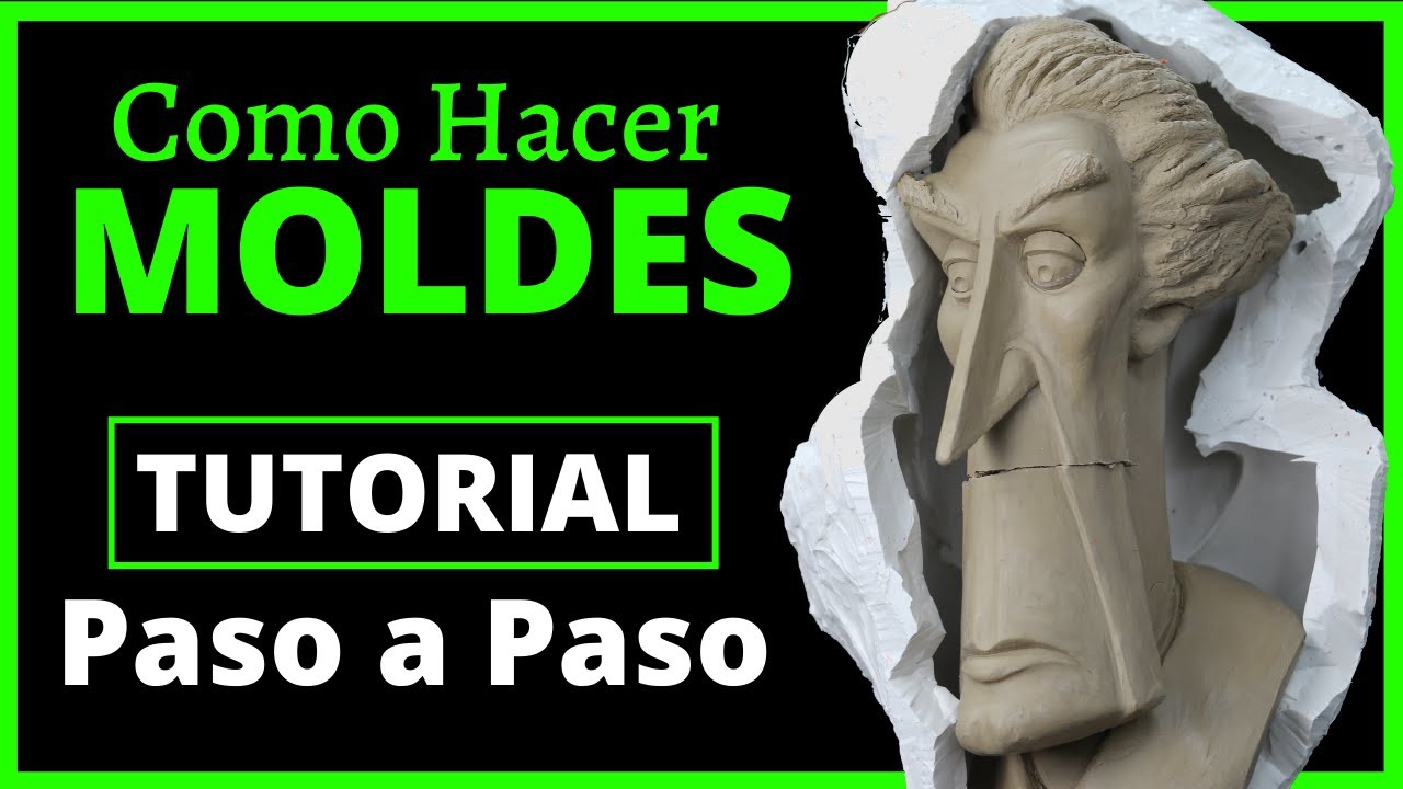 ❤️🧡 ECO MOLDE de SILICONA de DOS CARAS ▶︎ y de CAJA ▶︎ para Esculturas