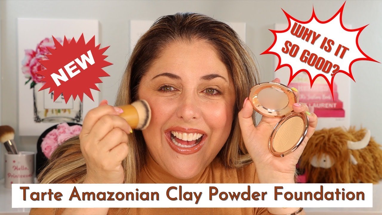 NEW Tarte Amazonian Clay Powder Foundation!