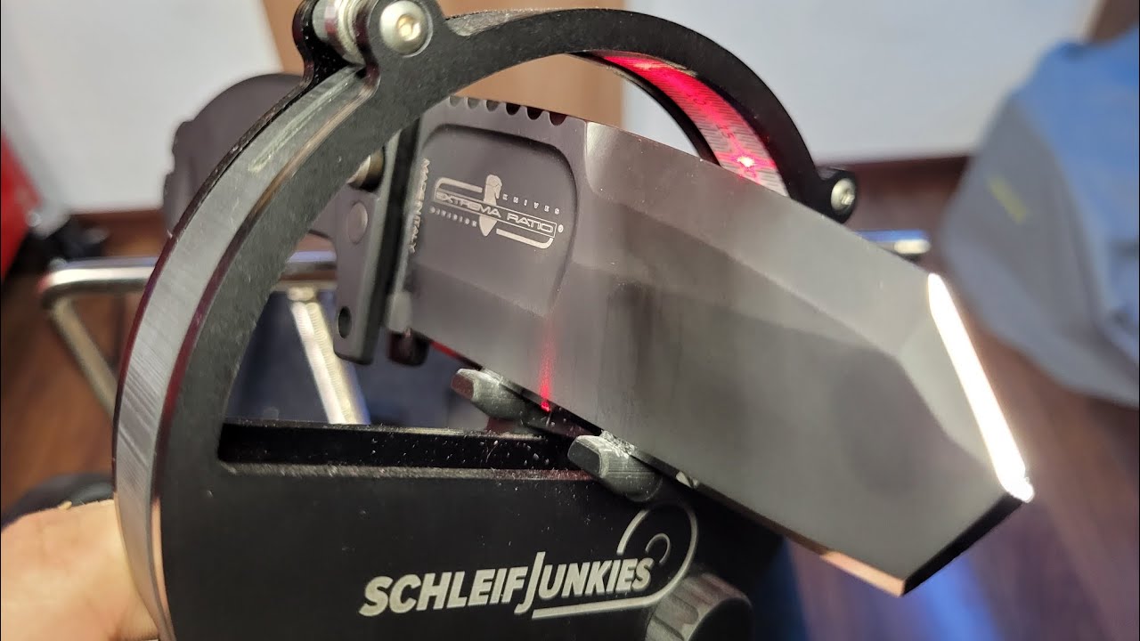 Extrema Ratio RAO Echtzeitschliff auf der Tormek T8 3x Tanto