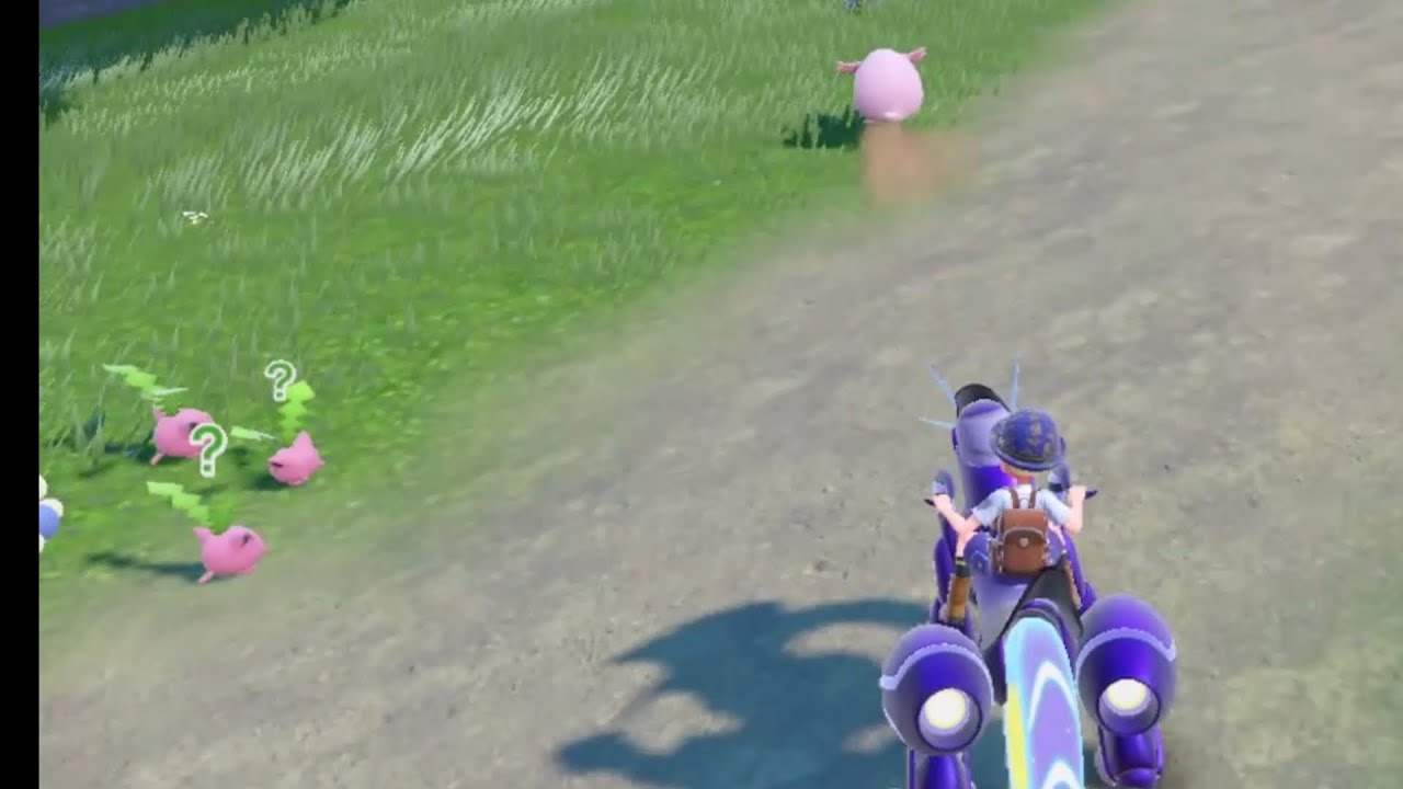 She can run fast ...