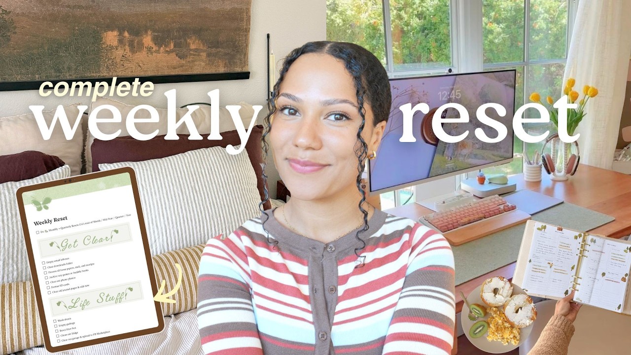 A Gentle Reset Routine for a Stress-Free Week