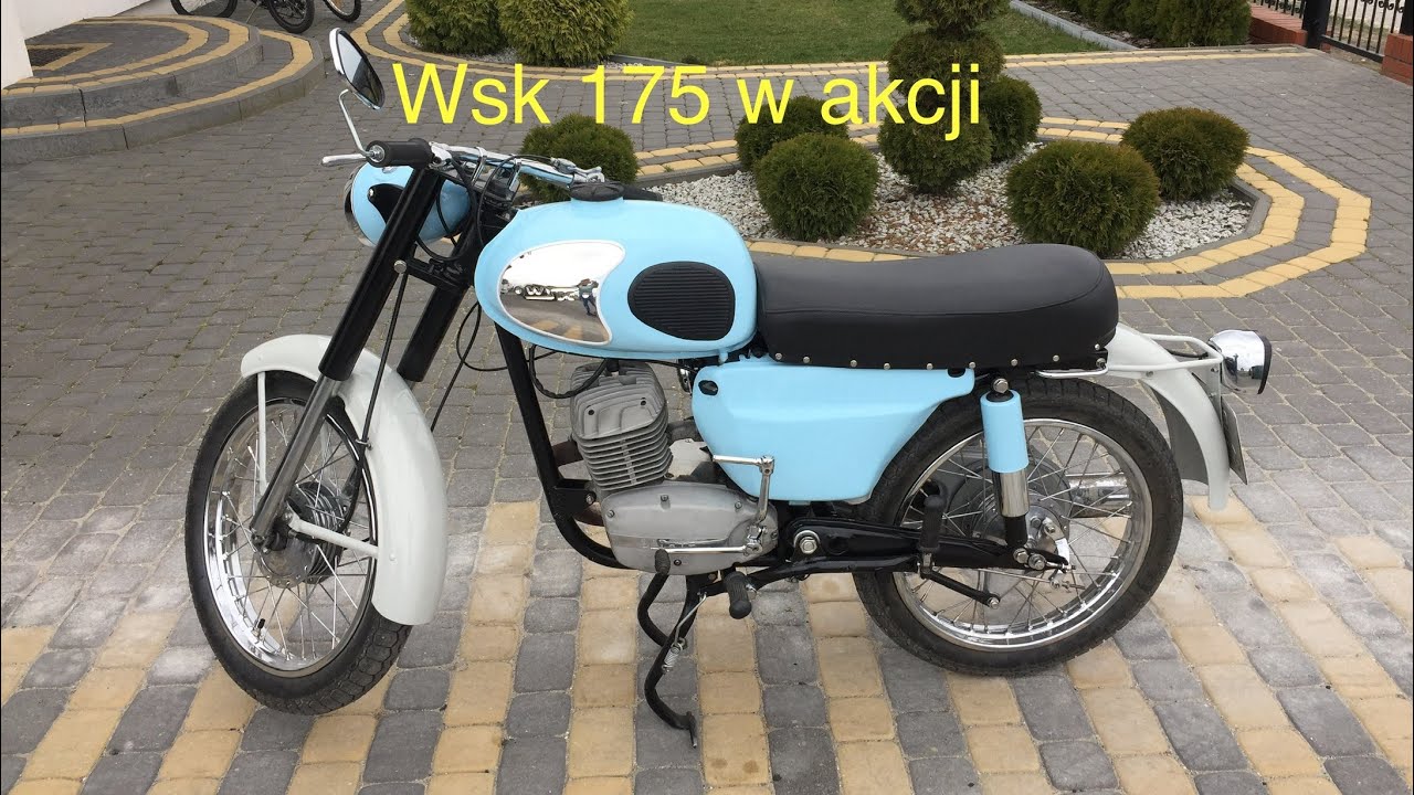 Wsk 175 wymiana linki gazu i testy