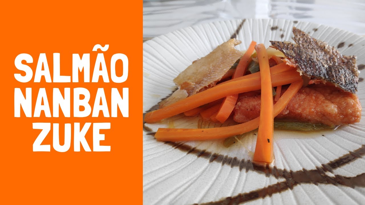 SALM&Atilde;O NANBANZUKE | Como fazer Escabeche de salm&atilde;o ao estilo japon&ecirc;s