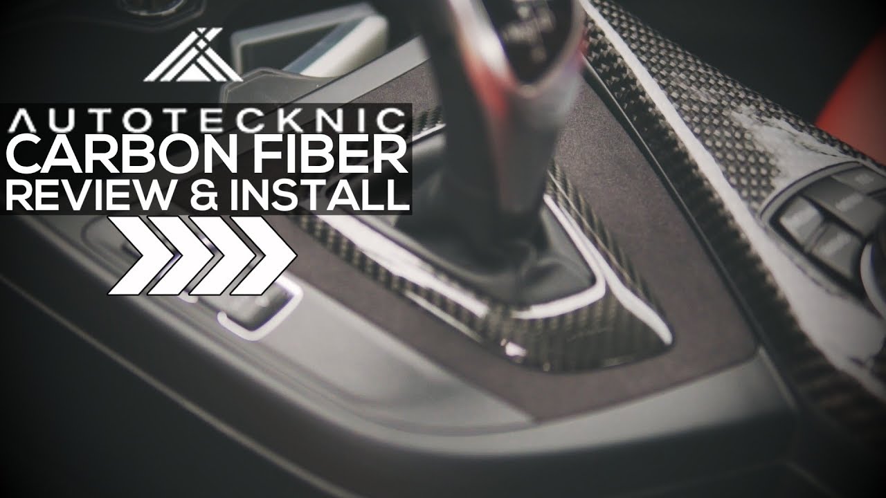 BMW AutoTecknic Carbon Fiber and Alcantara Trim Install F22 F87