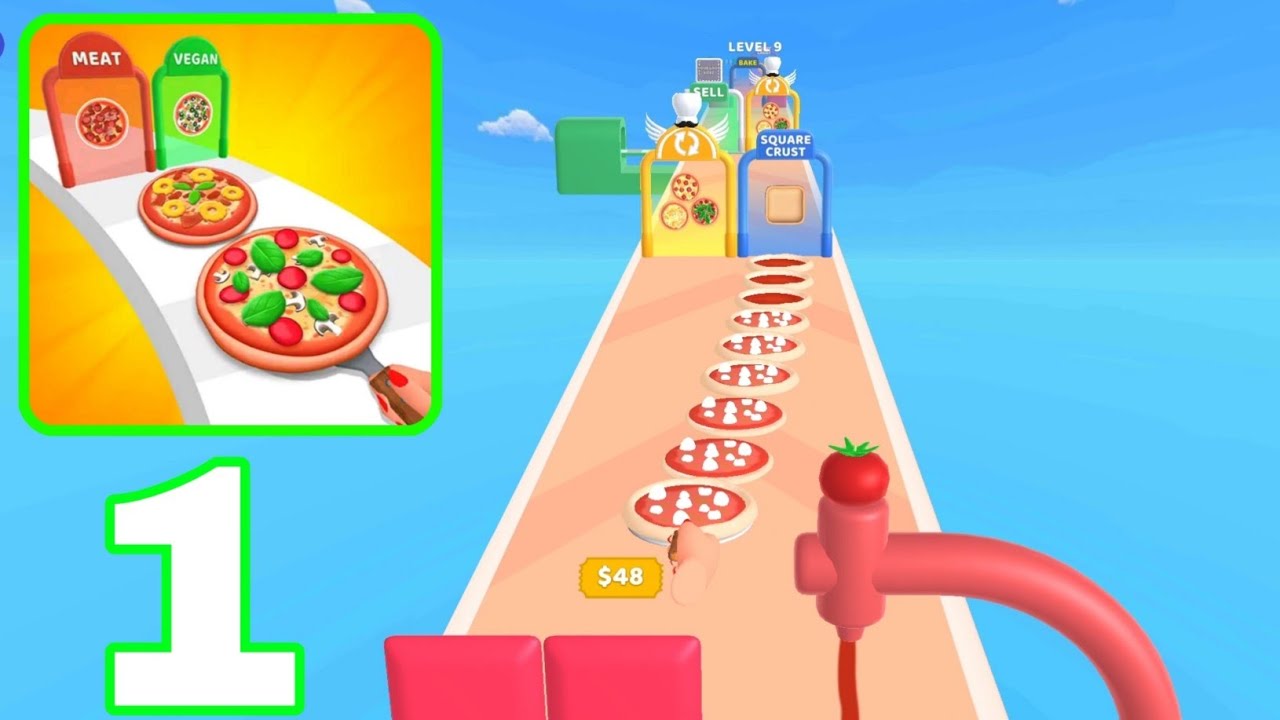 I Want Pizza - Gameplay Walkthrough Part 1 (Android,iOS)
