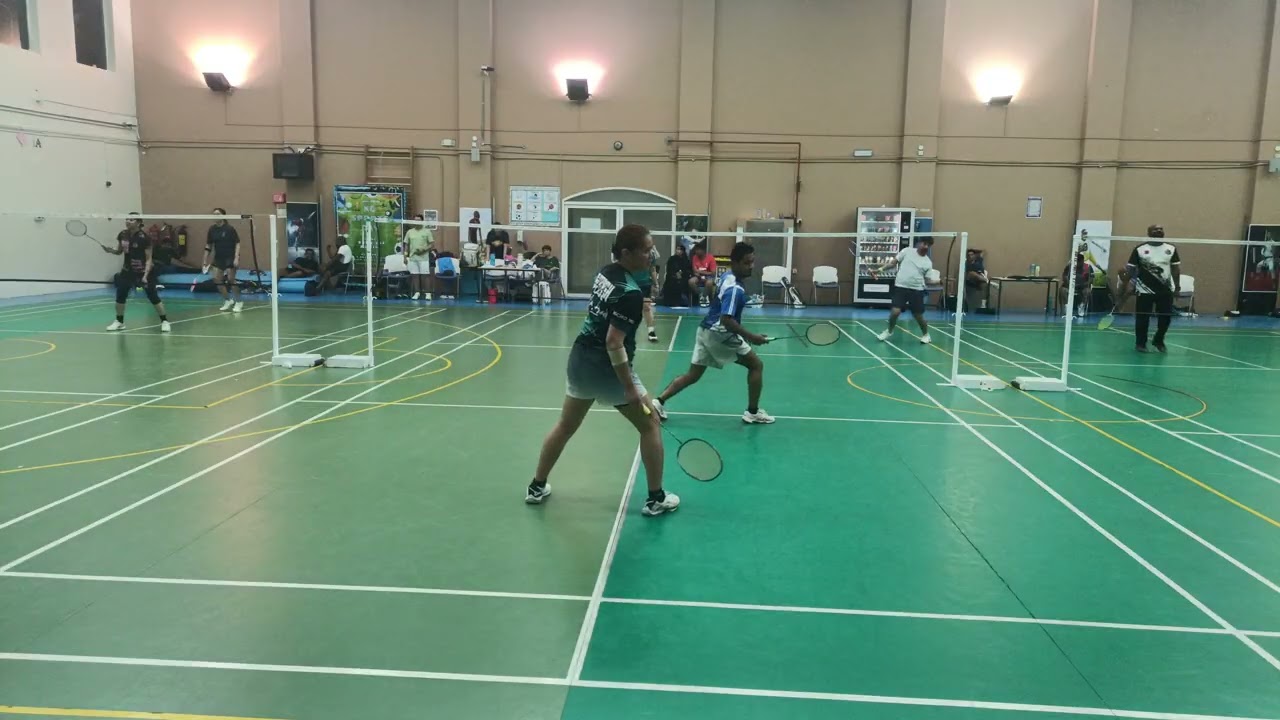 Badminton queuing with D' Ace Monday_Feb. 02, 2026_Micho, Jigx & Zoheb