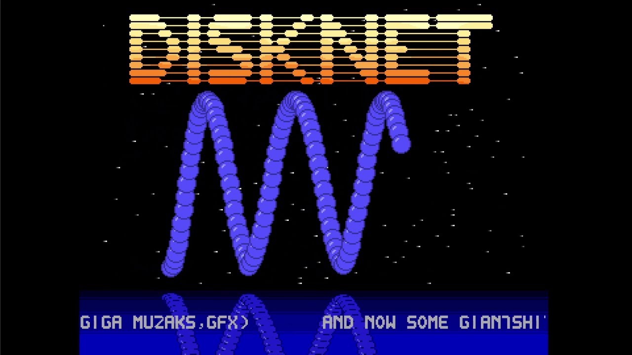 Commodore Amiga demo: Disknet - Crazy Bobs (1989)