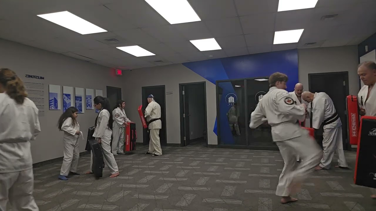 Shihan Gaby , Kumite day teasing. Osu 