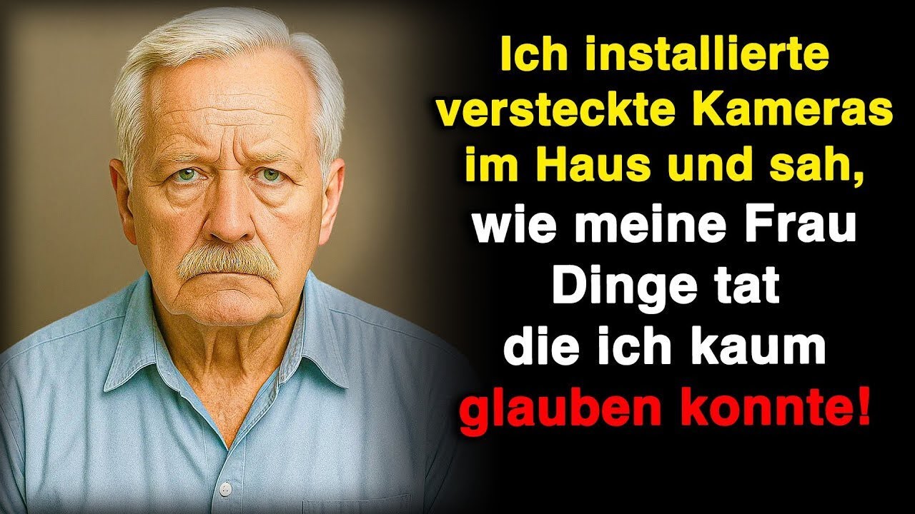 Versteckte Kameras in meinem Haus zeigten Wahrheiten über meine Frau, die alles veränderten.
