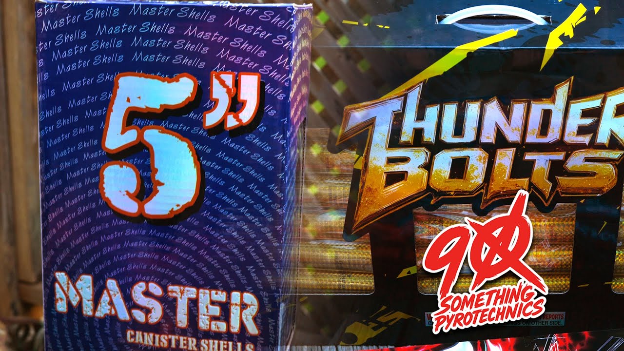 Master 5 + Thunder Bolt Canister Shells - 4K