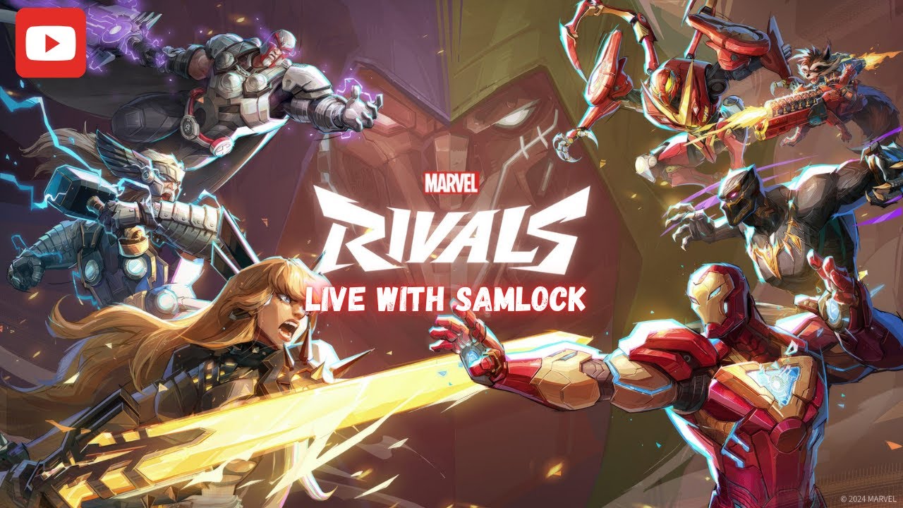 I feel so NOOB day by day |Marvel Rivals Rank push Live with Samlock | 