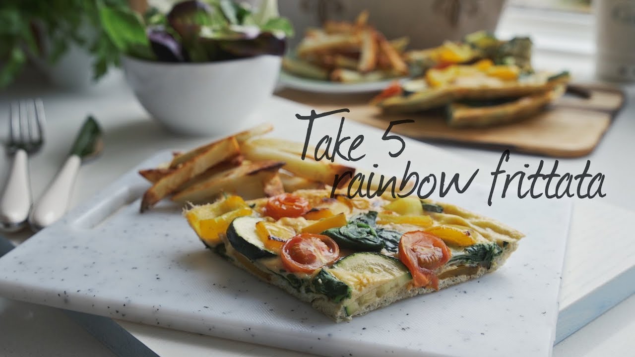 Slimming World Syn-free rainbow frittata recipe - FREE