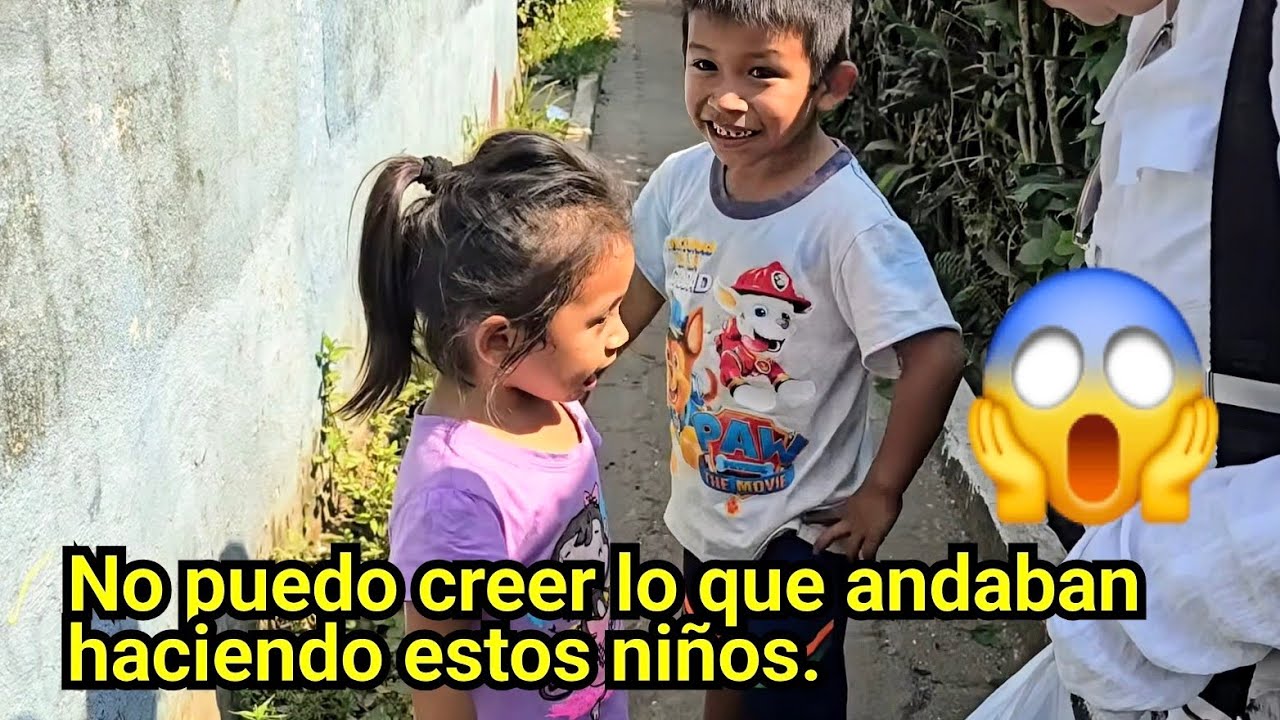 😱😱NO PUEDO CREER LO QUE ANDABAN HACIENDO ESTOS NIÑOS.😱😱