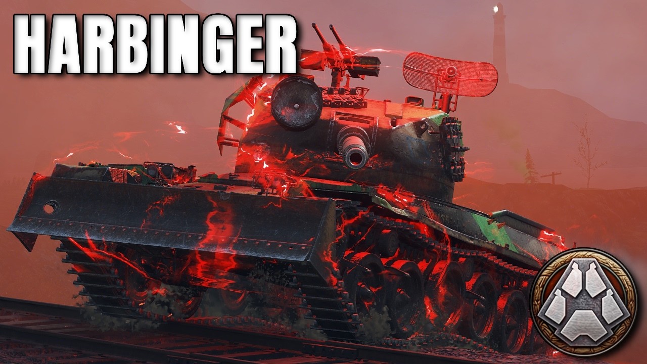 WoT Steel Hunter &ndash; Harbinger on Firnulfir (hills map) &ndash; 12K Damage 7 Kills