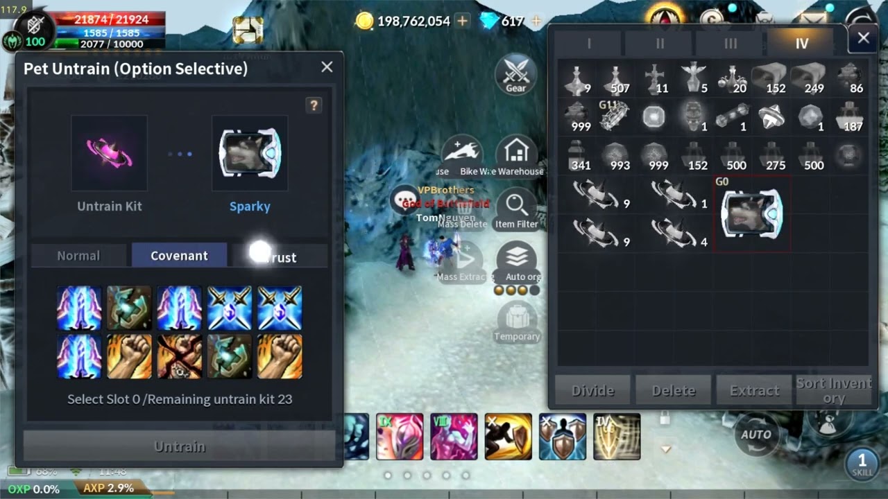 Cabal Mobile - Pet Untrain Kit (Option) x50