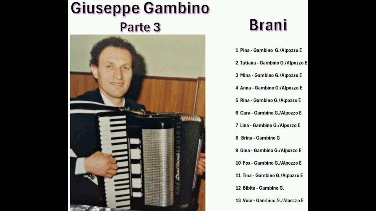 Gambino Giuseppe parte 3  2005 musica da ballo