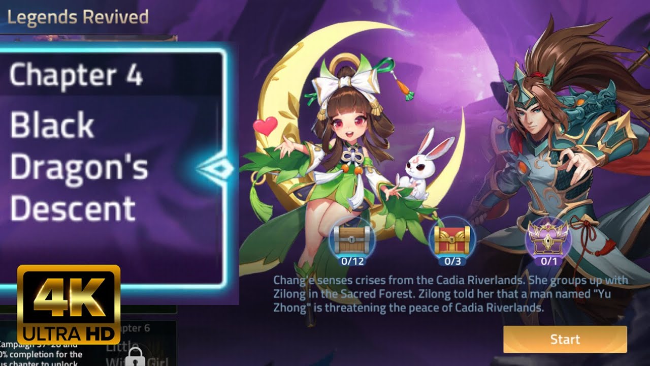 BLACK DRAGON’S DESCENT Legends Revived CHAPTER 4 | Mobile Legend: Adventure Walkthrough