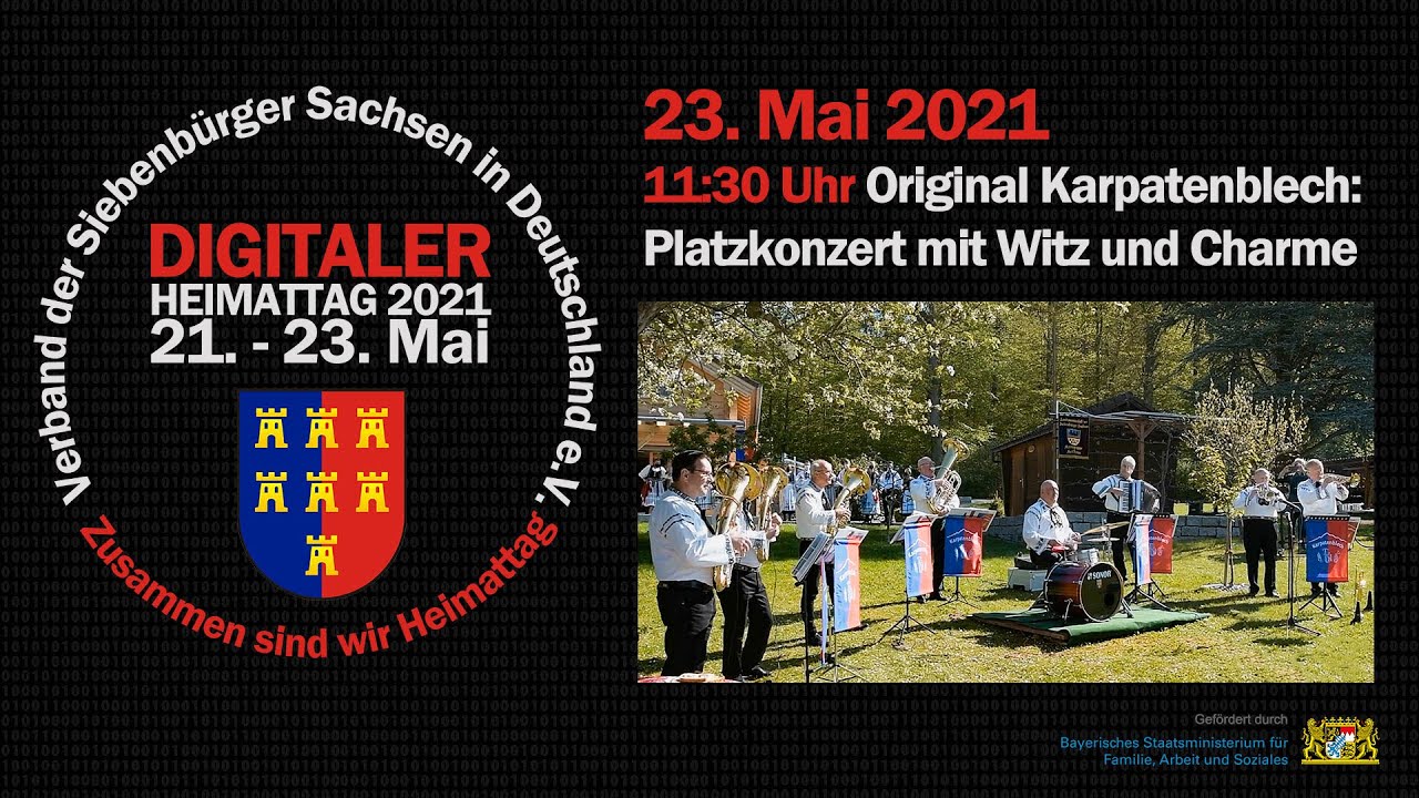 Original Karpatenblech: Platzkonzert mit Witz und Charme | Digitaler Heimattag 2021