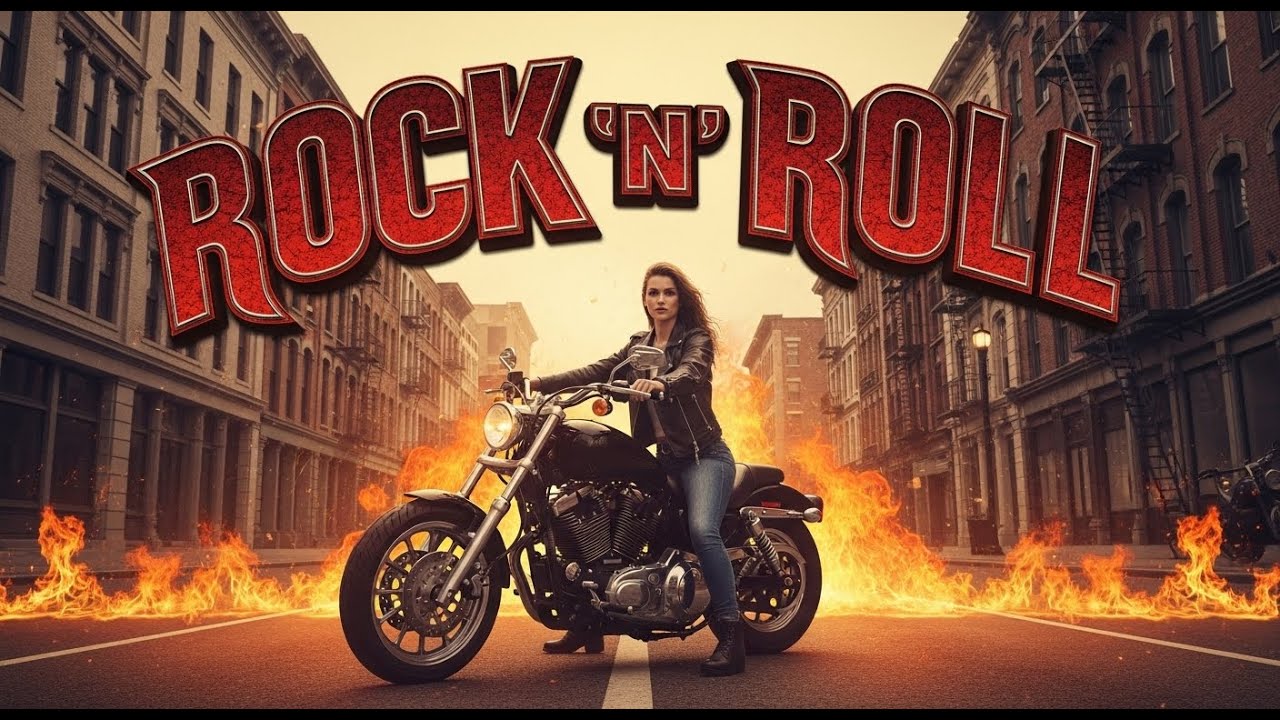 Born to Ride Free 🏍️ Classic Rock &rsquo;n&rsquo; Roll for Bikers & Rebels#BikerRock #RideFree