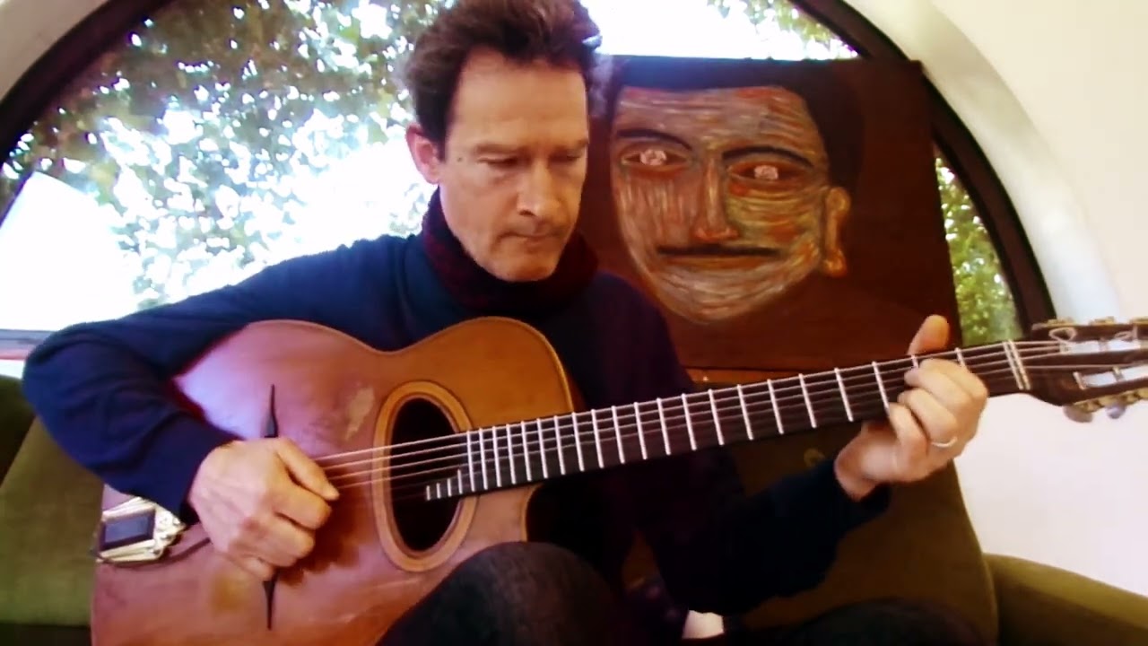 Cyril Duclos joue ' Belleville ' de Django Reinhardt, improvisation solo (Juillet 1950).