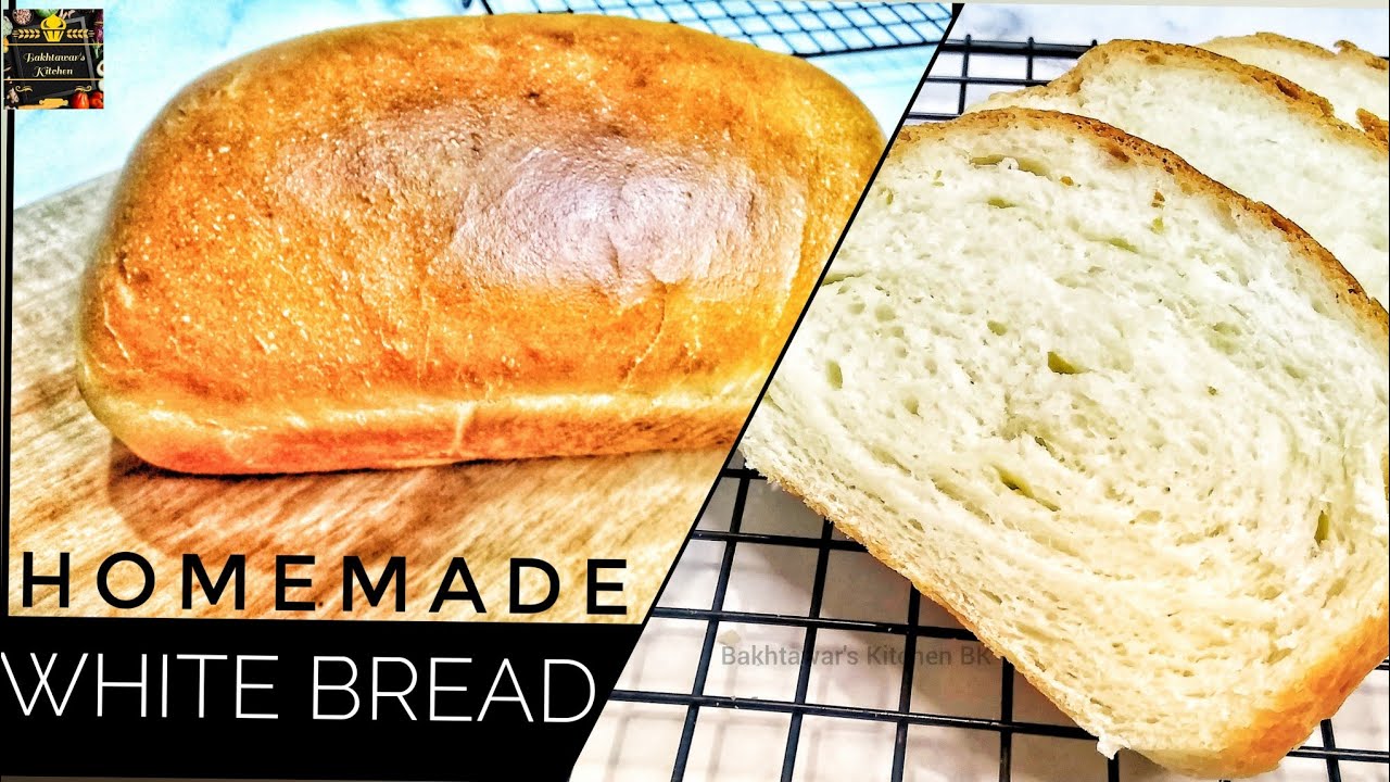 Easy Homemade White Bread / Eggless Soft Double Roti / Bakery style bread Loaf Recipe