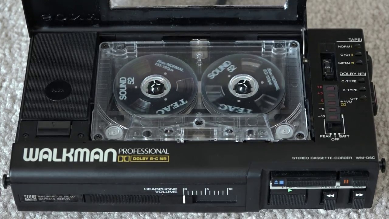 SONY WM-D6C PROFESSIONAL (Cassette Field Recorder) VERSE_&_SP:MC-Surrender-CRUNCH007-2006