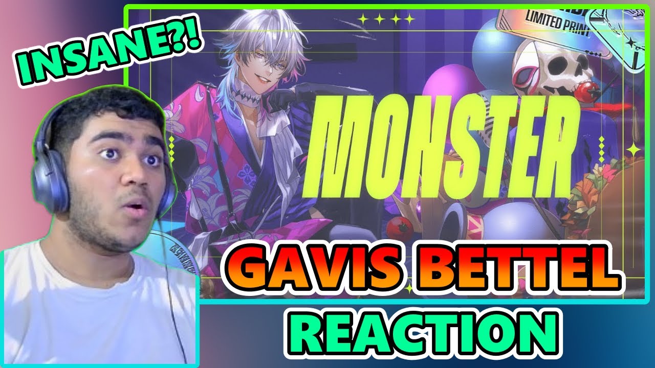Gavis Bettel - MONSTER ( 歌ってみた ) | First Time REACTION & Analysis | Metal Head Reacts