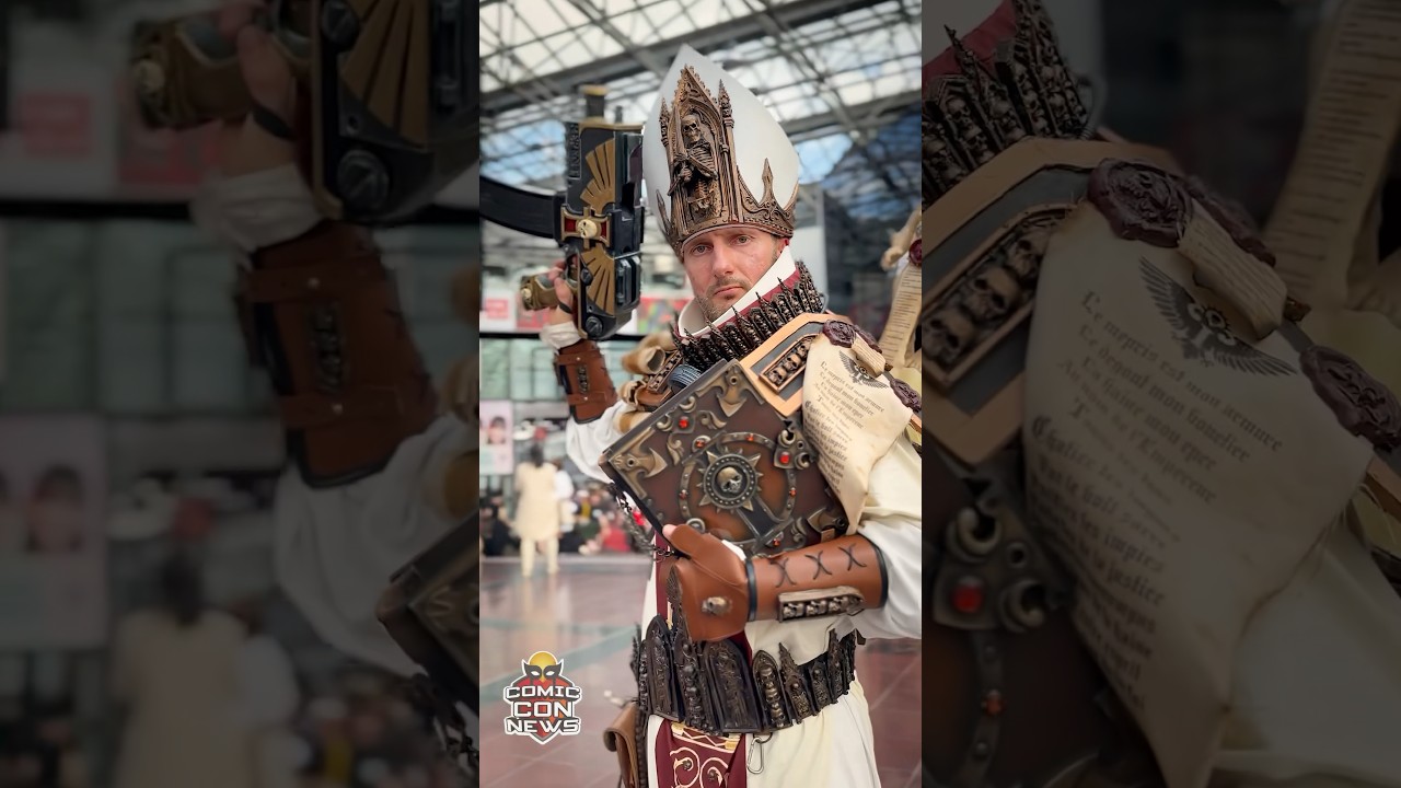 Thrilling Warhammer 40K Priest (Adeptus Ministorum) Cosplay #warhammer40k #warhammer40000