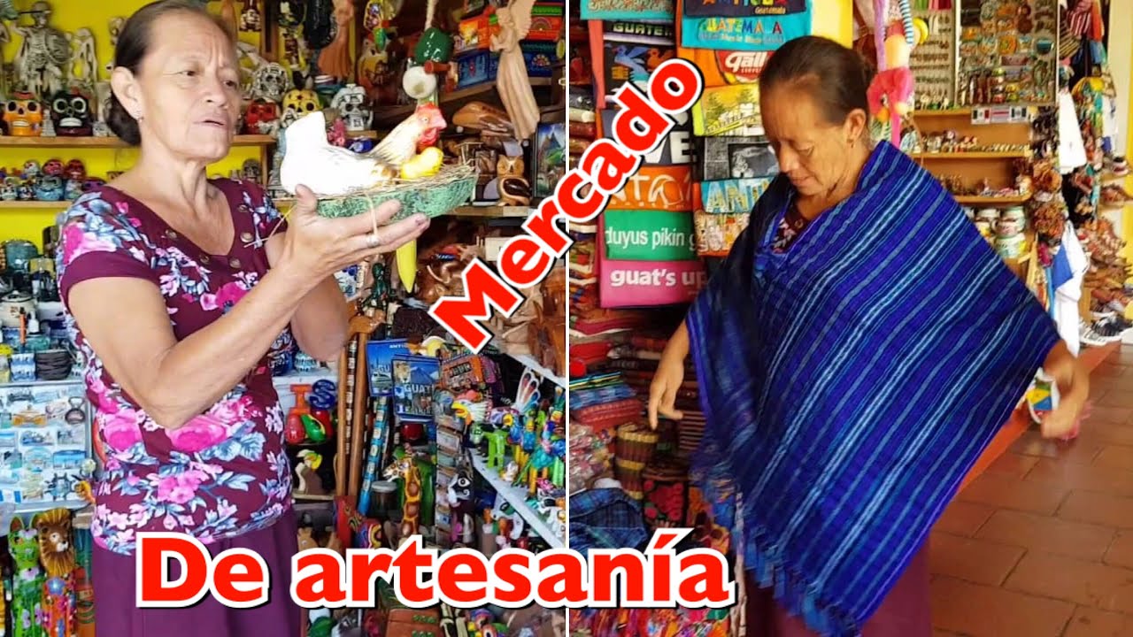 CONOCE el MERCADO de ARTESANÍA “Antigua Guatemala