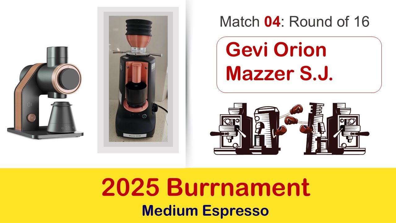 Match 04: Gevi Orion vs Mazzer Super Jolly.