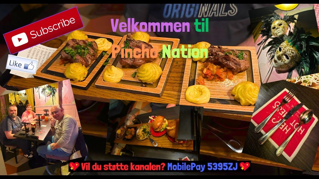 VI PRØVER PINCHO NATION I KBH SAMMEN MED KIM OG MAJA...LAD DET STORE GILDE BEGYNDE