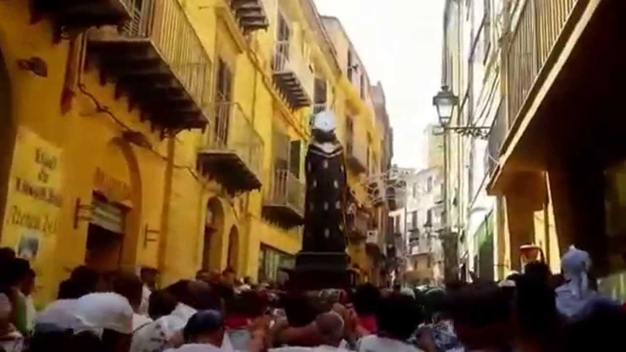 San Calogero 2015 - Balla a ritmo di Zingarella in via Atenea