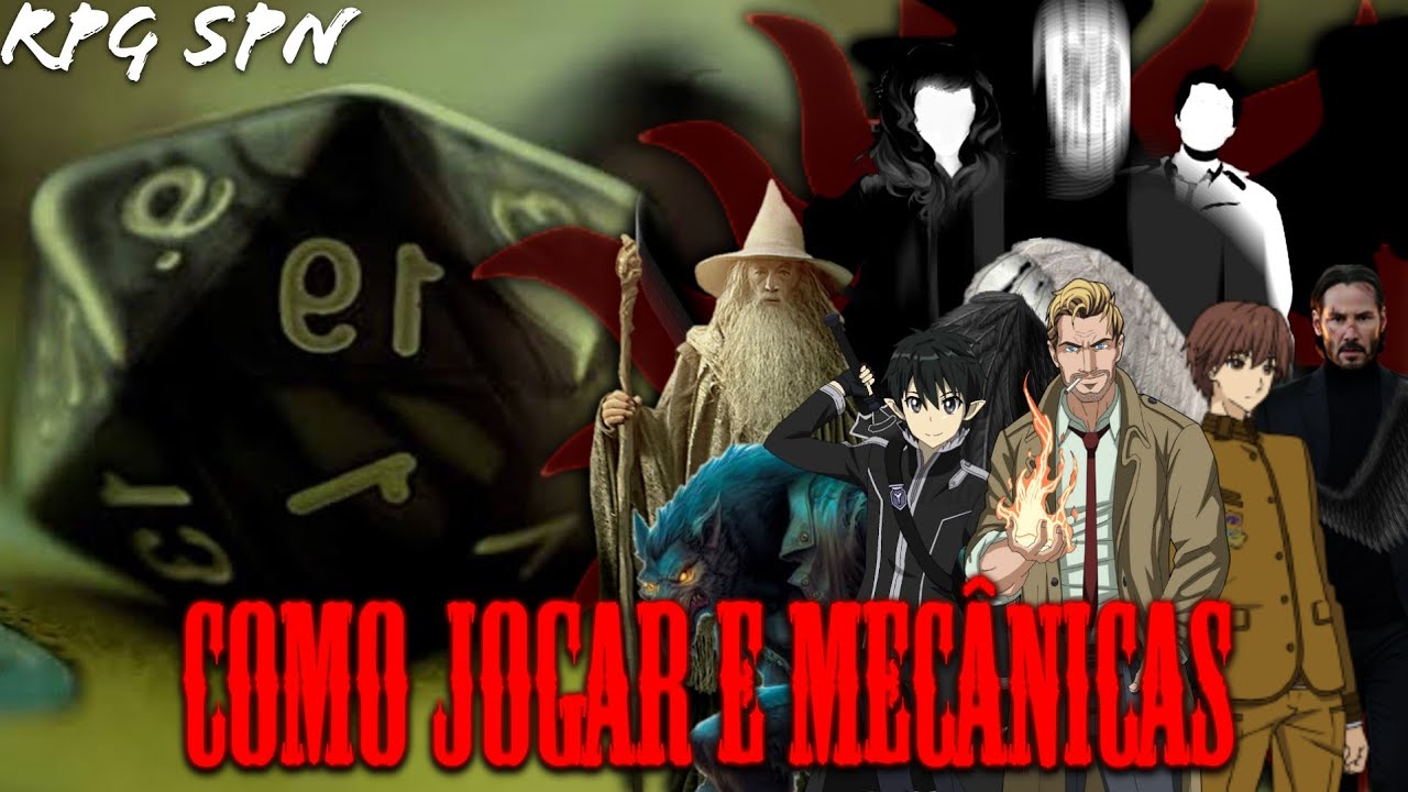 Como jogar RPG Supernatural de mesa