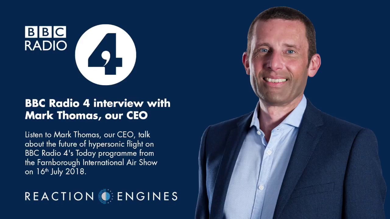 BBC Radio 4 interview with Mark Thomas - Farnborough International Airshow 16.7.18