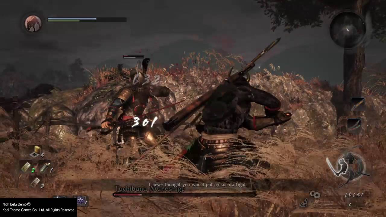 Futabby's ultimate test (Legendary Samurai Fight) - Nioh Beta