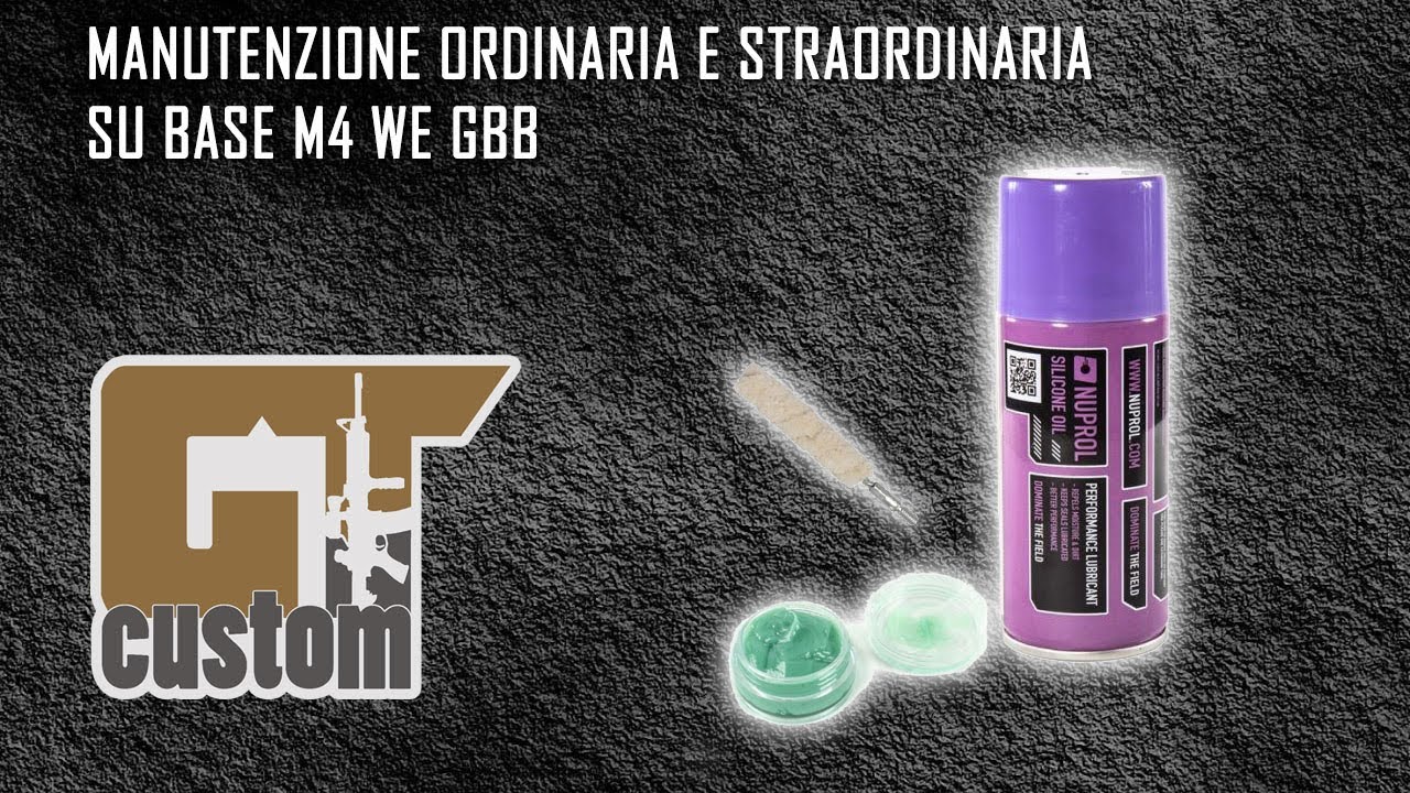 Manutenzione ordinaria e straordinaria delle nostre repliche GBB