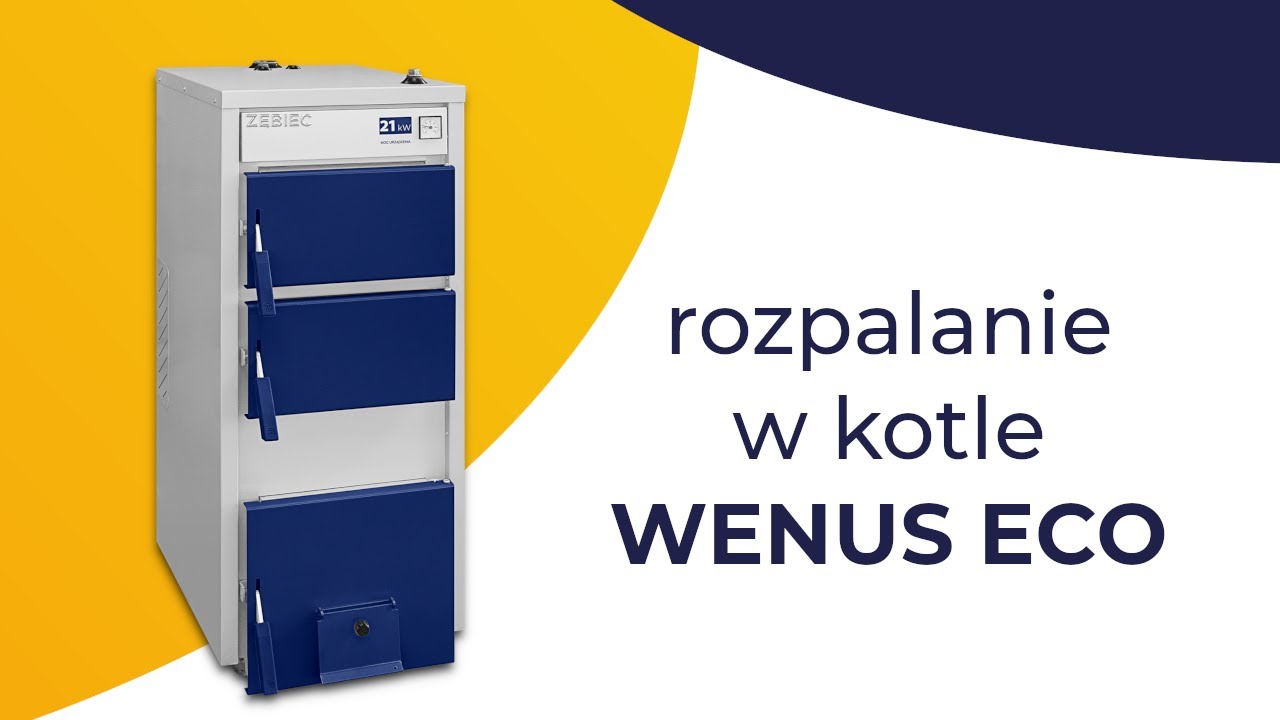 Rozpalanie w kotle Wenus Eco marki Zębiec