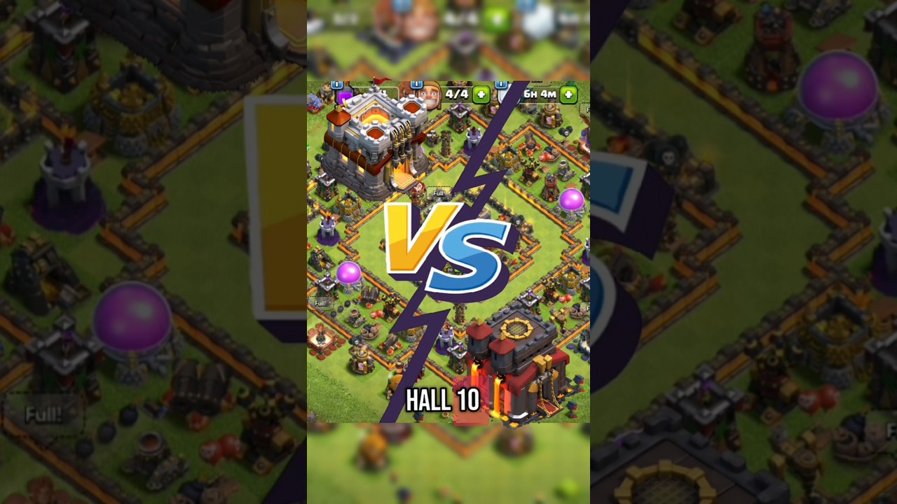 Townhall 10 vs Townhall 11 with this easy attack strategy #clashofclans #th10 #th11 #coc #shortsfeed