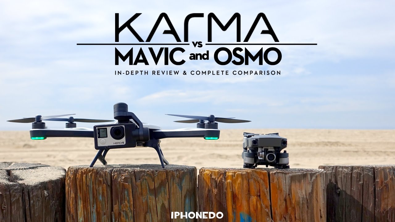 GoPro Karma против DJI Mavic и Osmo Mobile — подробный обзор и полное сравнение [4K]