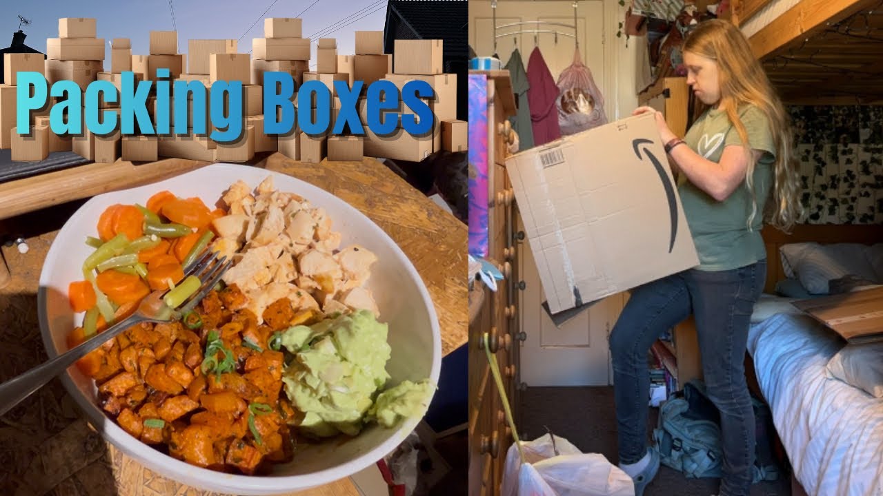 Clearing out our house and trying new recipes 