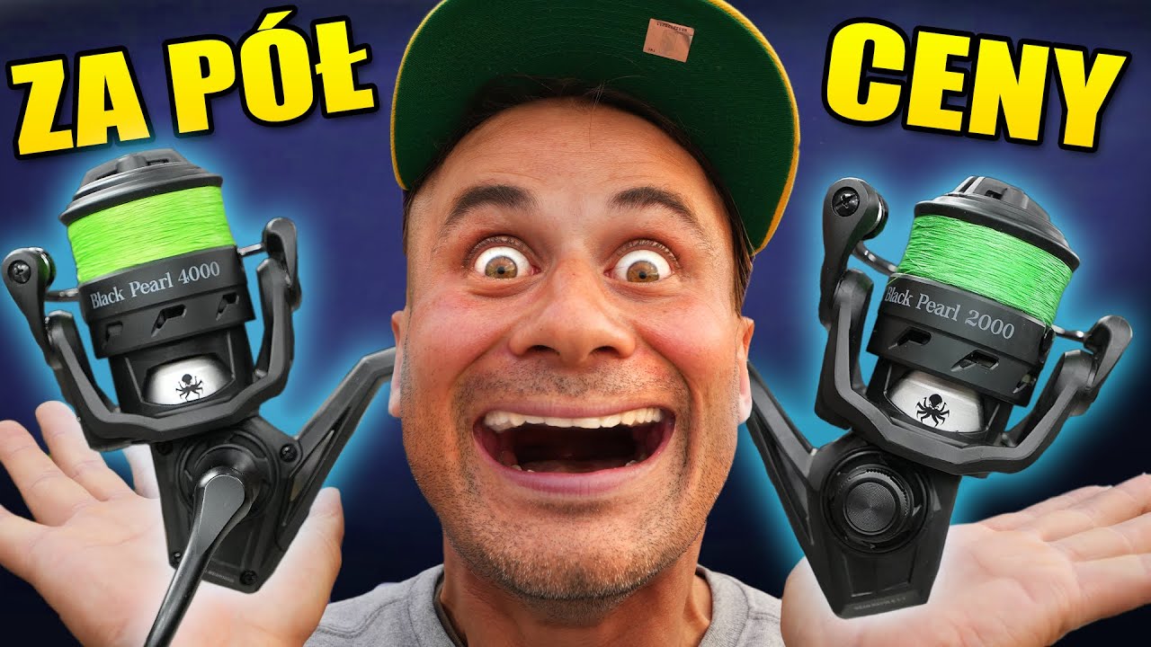 Najlepszy Kołowrotek Wędkarski do 100zł? Kraken Black Pearl