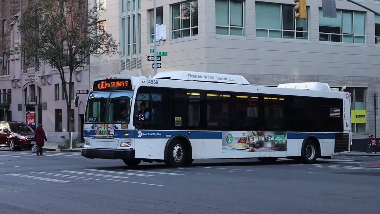MTA Bus Company: Orion VII NG Hybrid #4569 on the Q101