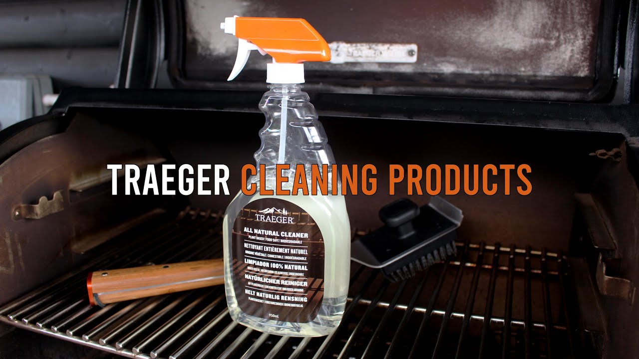 Чистящее средство и щетка для барбекю Traeger All-Natural