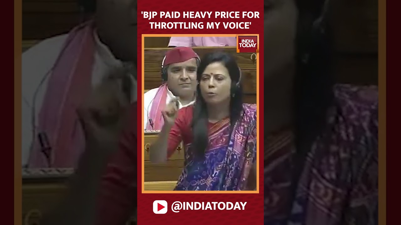 Mahua Moitra Speech: BJP Paid Heavy Price For Throttling Voice Of One MP