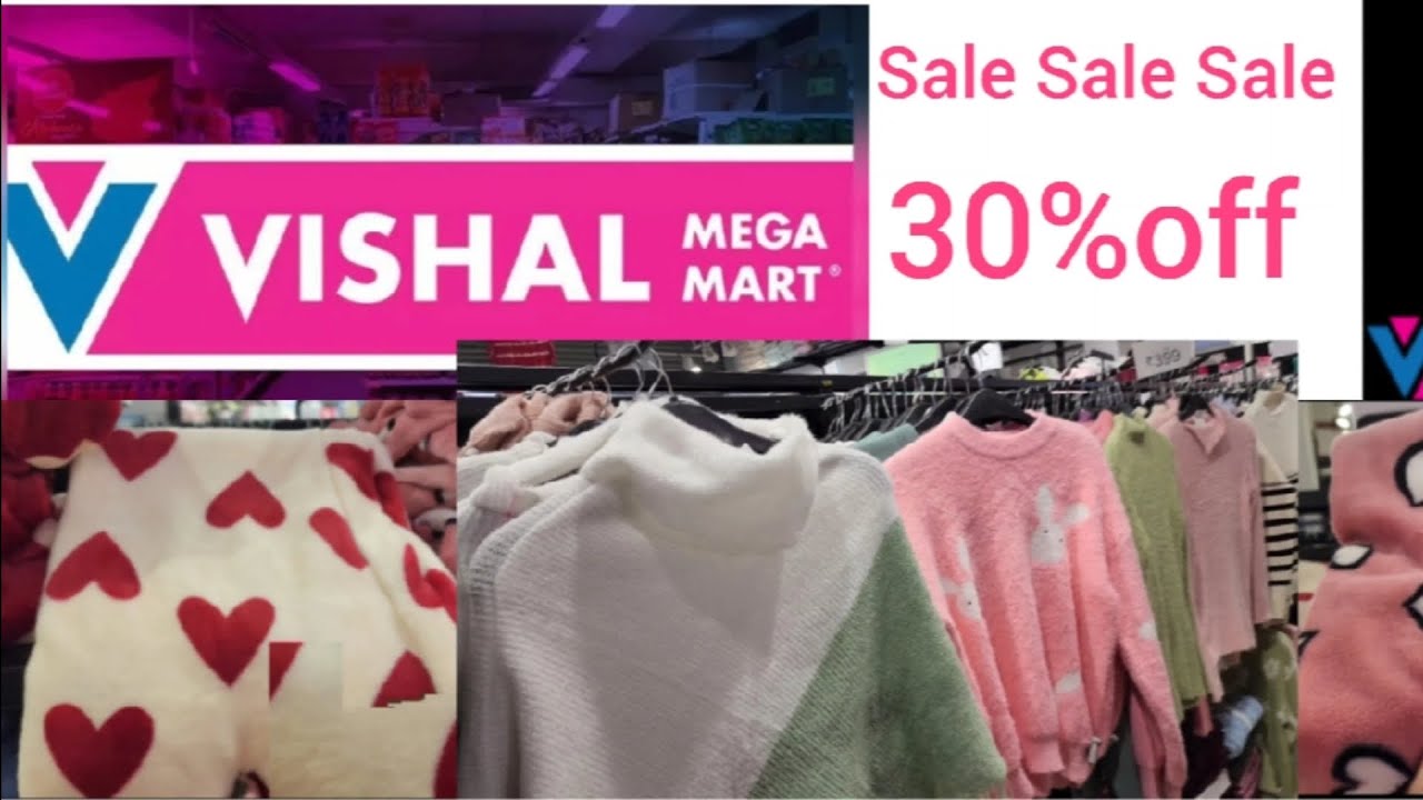 VISHAL MEGA MART | Women winter  Collection in Vishal Mega Mart | 30% off | Go $ Grab 😃