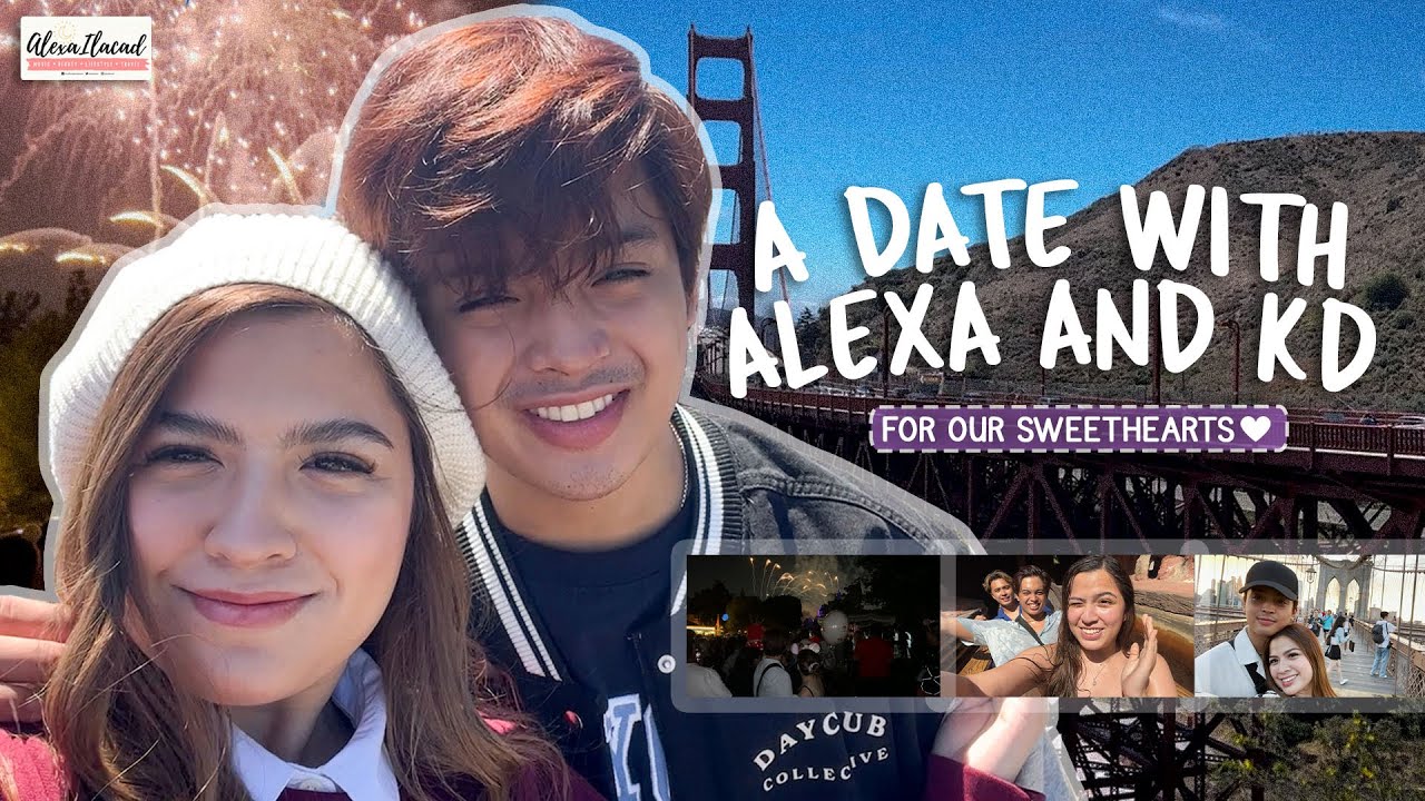 A DATE WITH ALEXA AND KD! | Alexa Ilacad