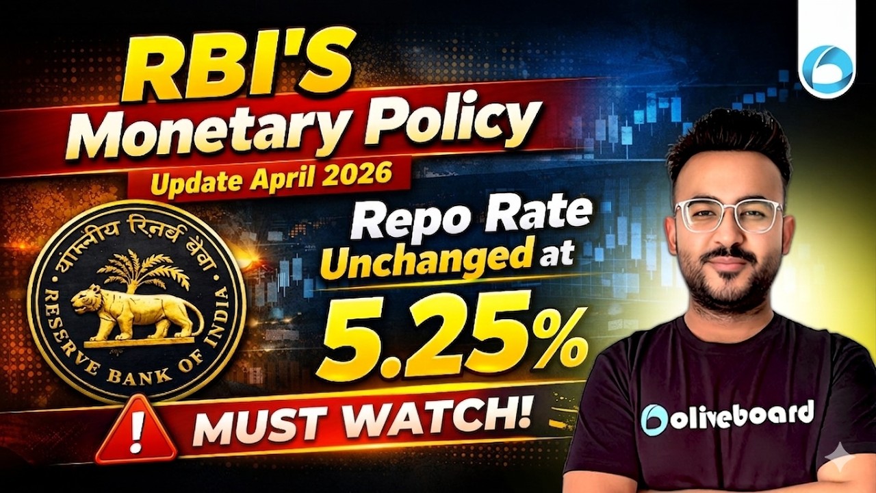 RBI MPC Meeting April 2026 | Important Update for RBI Grade B 2026 | SEBI Grade A